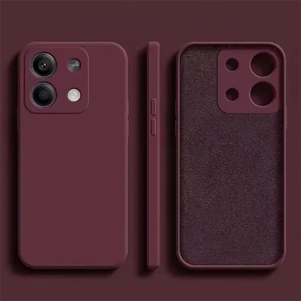 Для Redmi Note 13 Pro 4G Чехол для телефона с защитой от падений Жидкий силикон Мягкая TPU Обложка Для Xiaomi Redmi Note 13 Note13 pro 4G