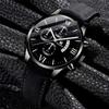 Мужские кварцевые наручные часы (Часы + Браслет) С кожаным ремешком и уникальным украшением в виде крыльев