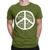 Classic Novelty 100 Cotton Tshirt Peace Tees Tops For Unisex