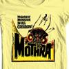 Mothra T-Shirt Retro Sci Fi Monster Movie Godzilla Graphic Tee