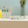 Portable 1/2/3/4/5 Minutes Hourglass 3 in 1 Sand Timer Clock Acrylic Hourglass Timer  School Use