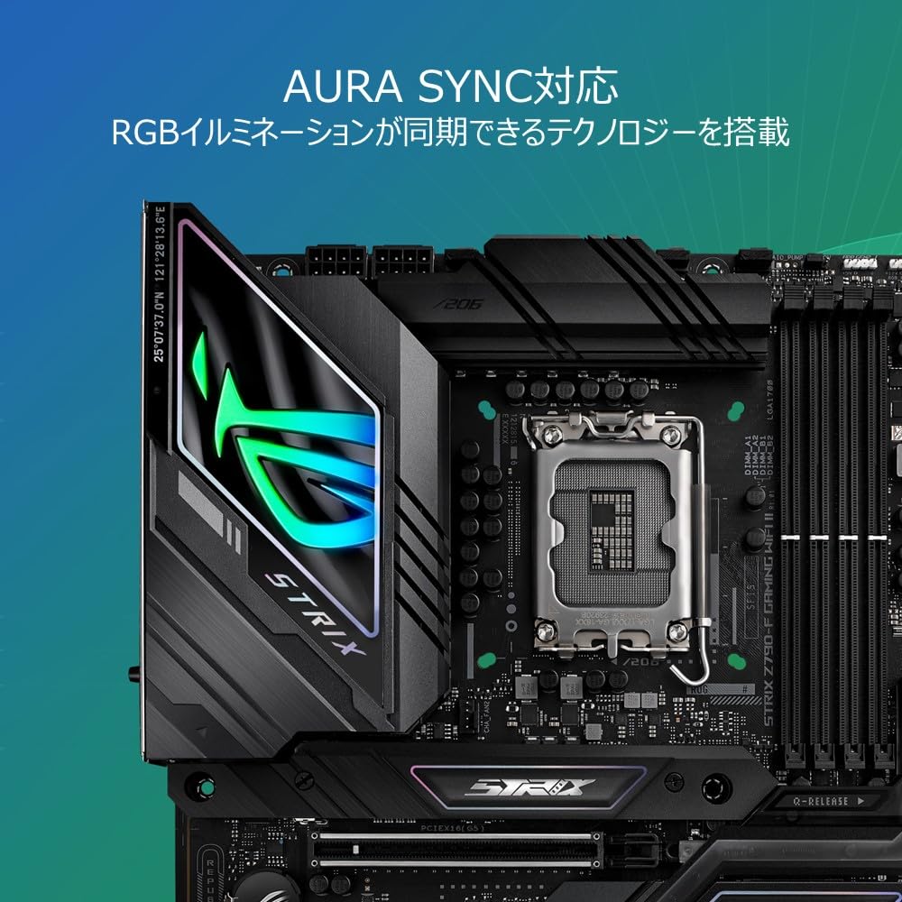 ASUS ROG STRIX GAMING WIFI II Intel Generation CPU Compatible LGA1700 Z790 Equipped DDR5 ATX Authorized Distributor Product Z790-F 14th/13th/12th