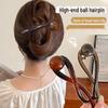 2024 Elegant Korean-Style Hairpin: Large Twist Duckbill Clip for Half-Tied Updos