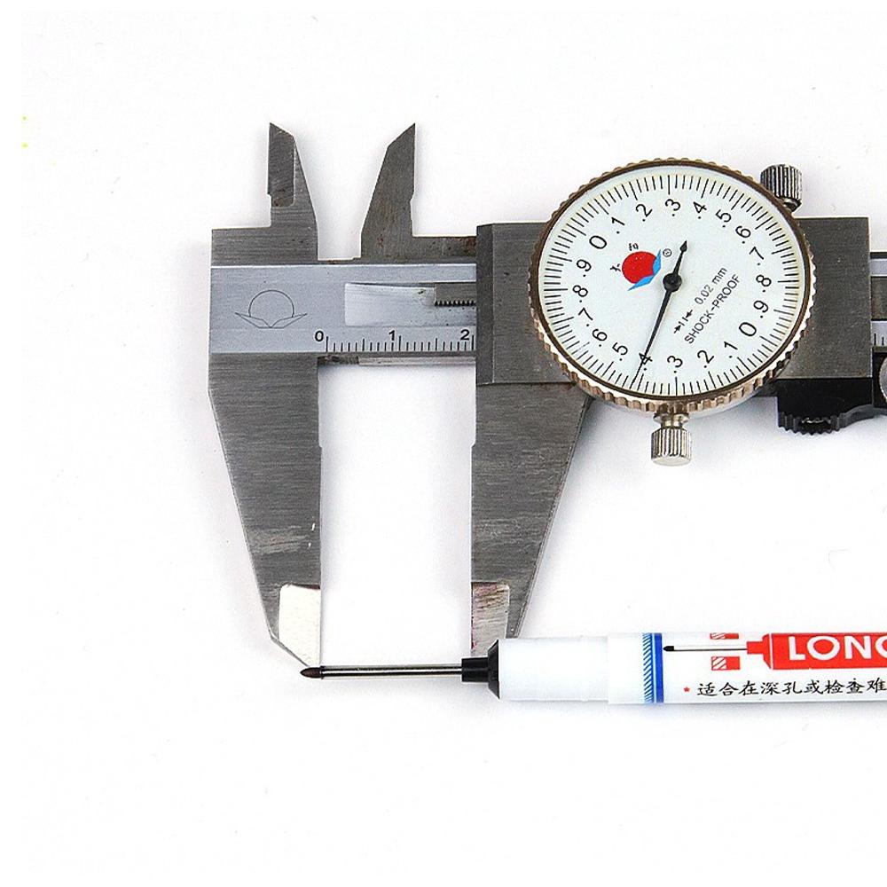 1-100 шт. Маркеры с длинной головкой 20 мм, Многоцелевые, Для деревообработки, Декорирования плитки, Маркеры для глубоких отверстий, Красные/Черные/Синие/Зеленые чернила