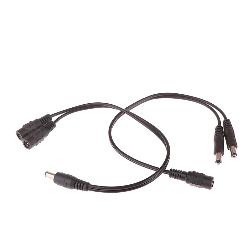 DC 12V 1 Female To 2 Male Power Splitter Splitter Cable для CCTV Camera Security DVR Accessories Led Light Strip