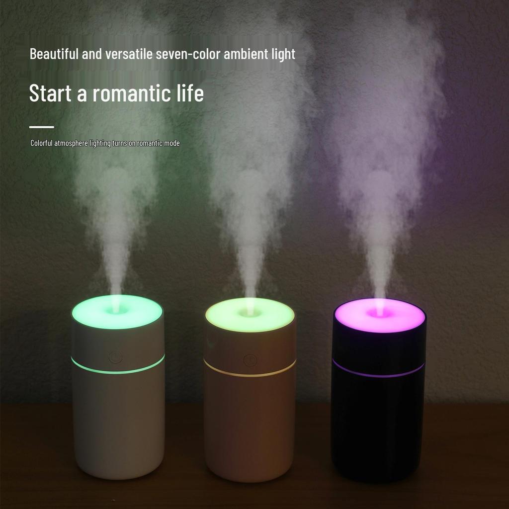 Rechargeable Mini Colorful Cup Humidifier for Home & Car Aromatherapy