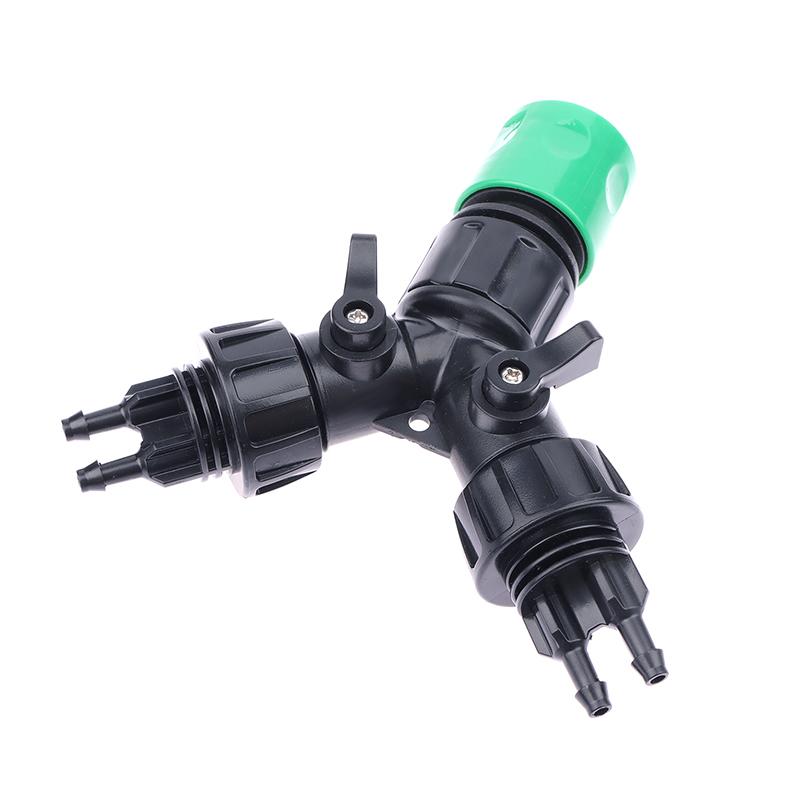 4-ходовой разветвитель для капельного орошения, адаптер для садового шланга 1/4'', комплект автоматической системы полива, теплица для бонсай-растений