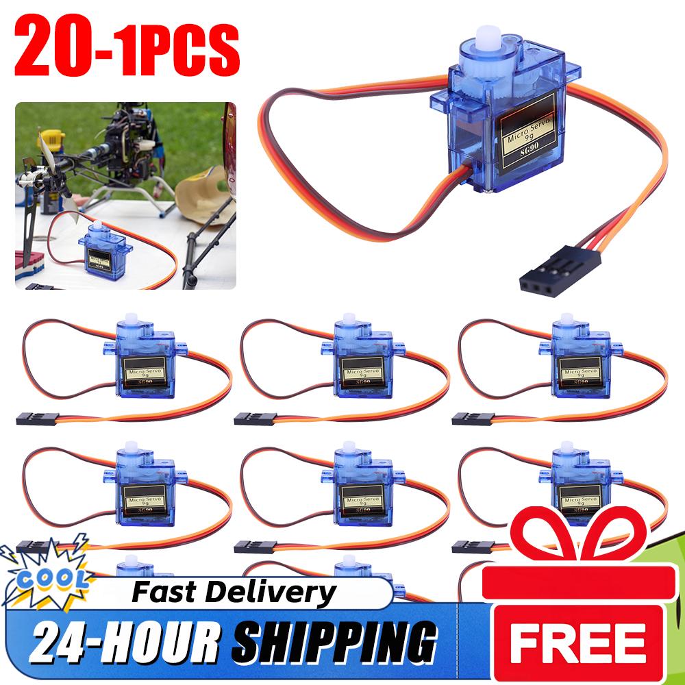 SG90 9G Micro Servo for 450 Fixed-Wing QC-Certified Small Servo Essential RC Model Accessory for RC Helicopter Aircraft Airplane