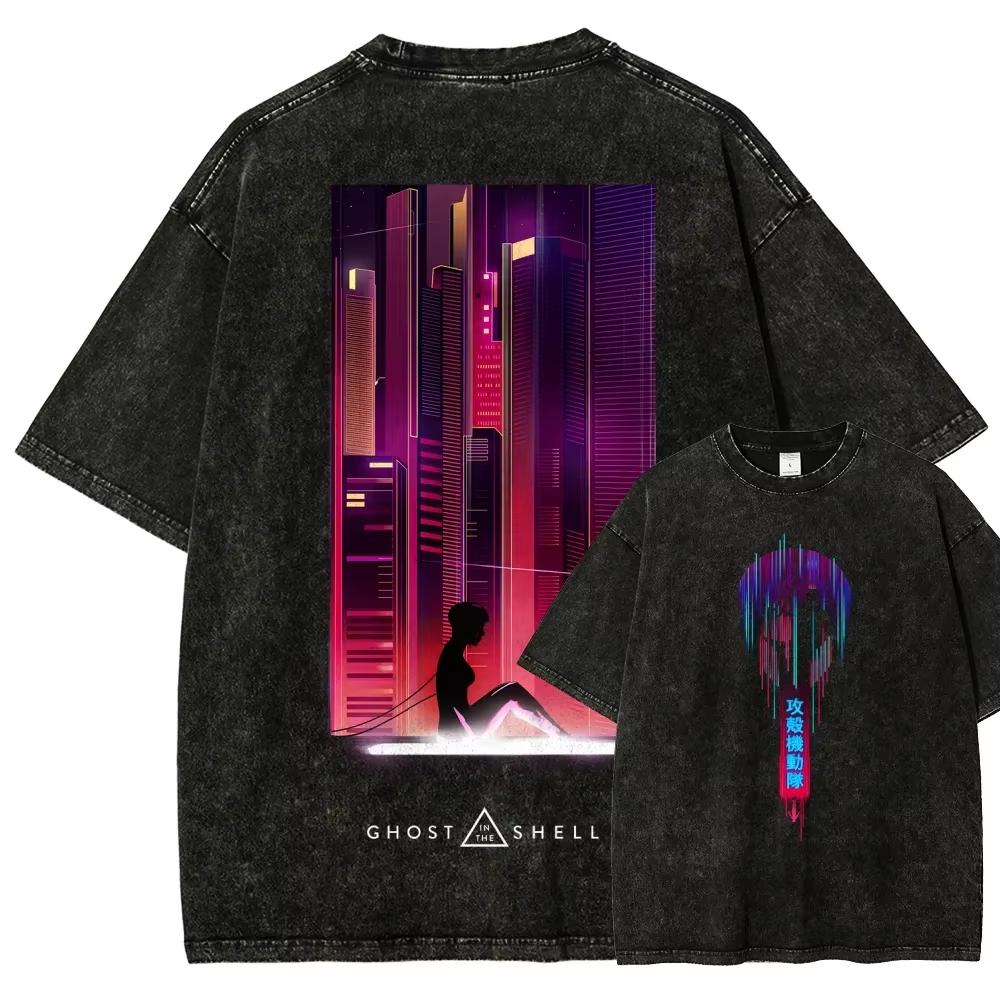 Helluva Boss Stolas Goetia Vintage Washed Cotton Unisex 2026 Summer Loose Street Style Anime Short Sleeve Loose Streetwear Pop Rock Concert T-Shirt