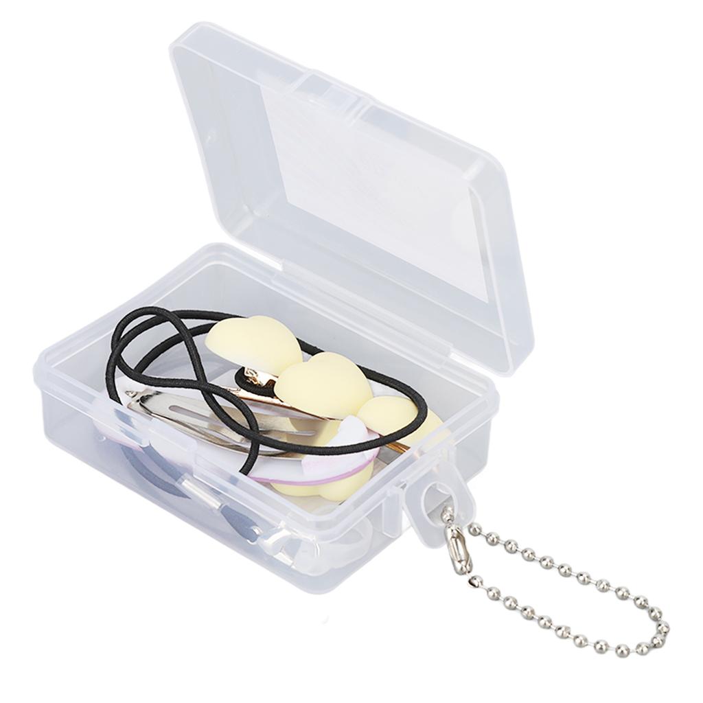 Hearing Aid Clip Light Yellow 3 Hearts Elderly Children"s Single Ear Hearing Aid Anti Lost Rope