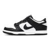 Черные белые детские кроссовки Dunk Low GS CW1590-100