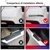 Накладки на пороги автомобиля, самоклеящаяся защита от столкновений, гибкий автомобильный бампер, край двери, защитная наклейка, Стайлинг автомобиля