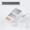 Экранированный разъем RJ45 Cat 6A/5E для гигабитной сети, широкополосного доступа и телефона