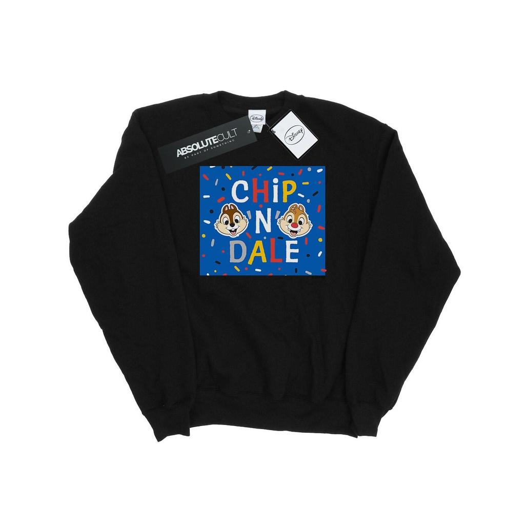 Disney Mens Chip N Dale Blue Frame Sweatshirt