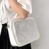 Cotton Doll Bag Solid Color Itabag PU Shoulder Bag Creative Transparent Bags  Men