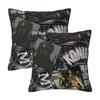 Konig Wallpaper 2 Pcs Square Pillowcase Pillow Cover Cushion Decor Comfort Throw Pillow For Home Car