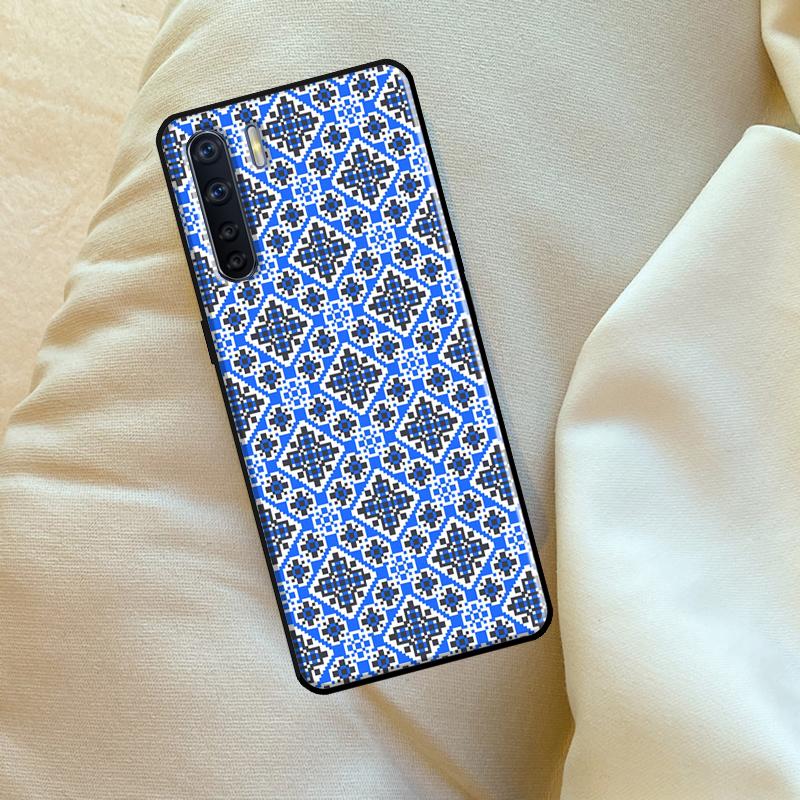 Ukraine Ornament Pattern Case For Oppo A98 A78 A18 A38 A58 A5 A6 Pro A54 A74 A94 A17 A57 A80 A60 A40 A96 A76 A16 A15