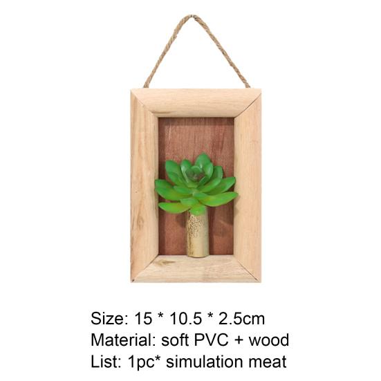 Искусственный суккулент, красивый, реалистичный, милый, настенный, горшечный, имитация суккулента для помещений