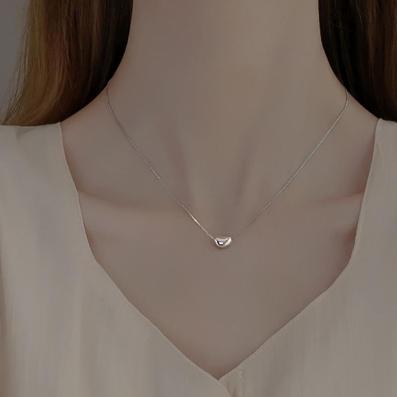 Ожерелье Lucky Bean для женщин, год Tide Premium Sense Clavicle Chain, подвеска Niche Design