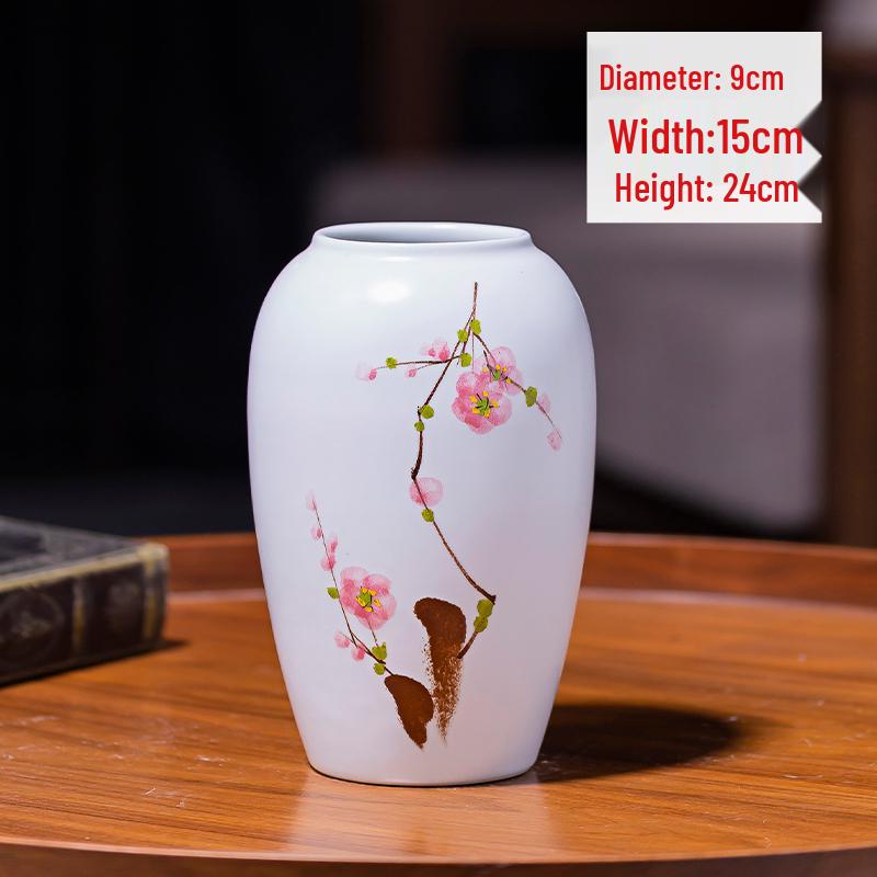 Современная минималистичная керамическая ваза для икебаны для украшения гостиной и шкафа