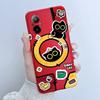For Realme C67 4G RMX3890 Phone Case Butterfly Flower Girl New Design Soft Silicone TPU Back Housing for Oppo RealmeC67 Covers