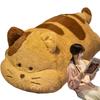 100 см Креативная Мультяшная Гигантская Плюшевая Кукла-Подушка Кошка Каваи Полосатый Толстый Кот Плюшевая Игрушка Домашний Декор Подарок Для Мальчиков И Девочек