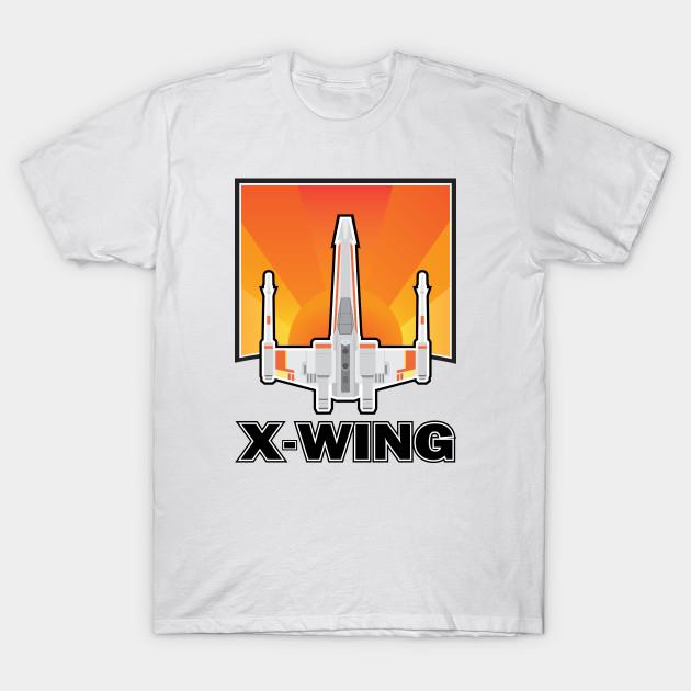 T Shirt Women X Wing Fighter Harajuku Print Kawaii Tshirt Summer Short Sleeve Female T-Shirt Top Tee