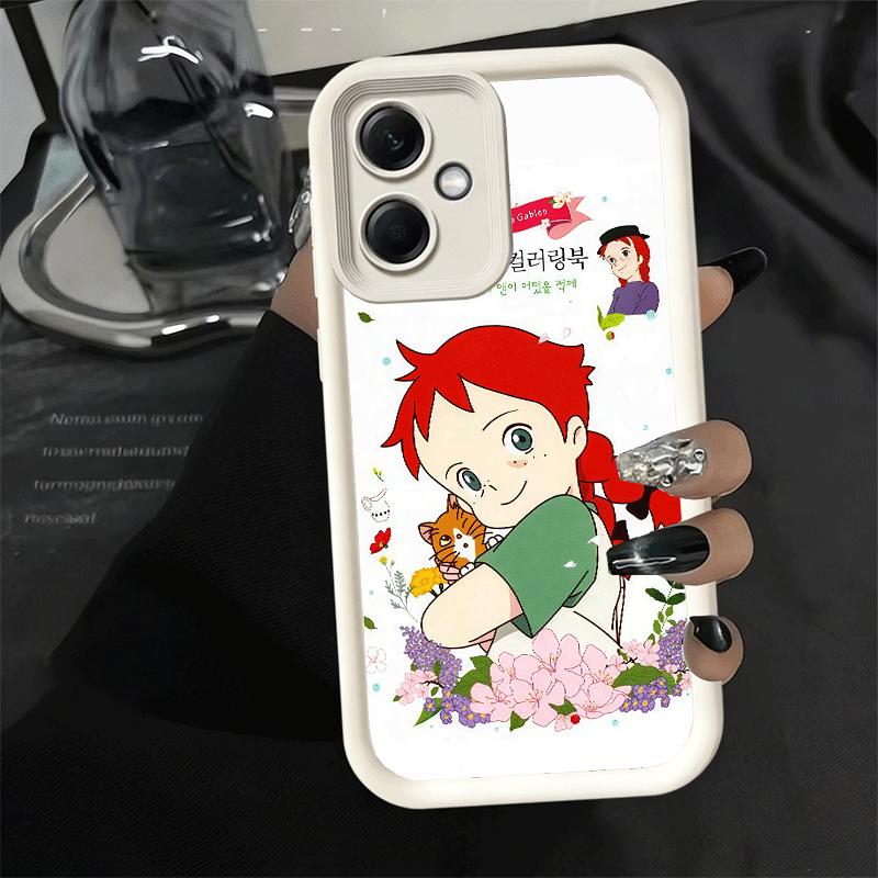 Чехол для телефона Xiaomi Redmi Note 15 14 13 Pro Plus Anne Of Green Gables Shirley Shell 12S 11 11S 11T 5G 14S Мягкий силикон Funda
