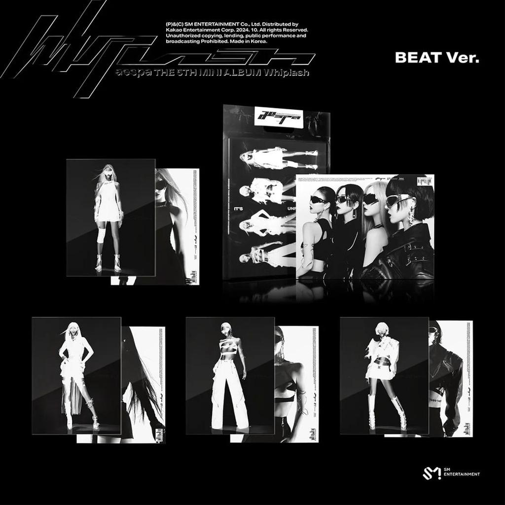 aespa [WHIPLASH] 5th Mini Album,Beat Version