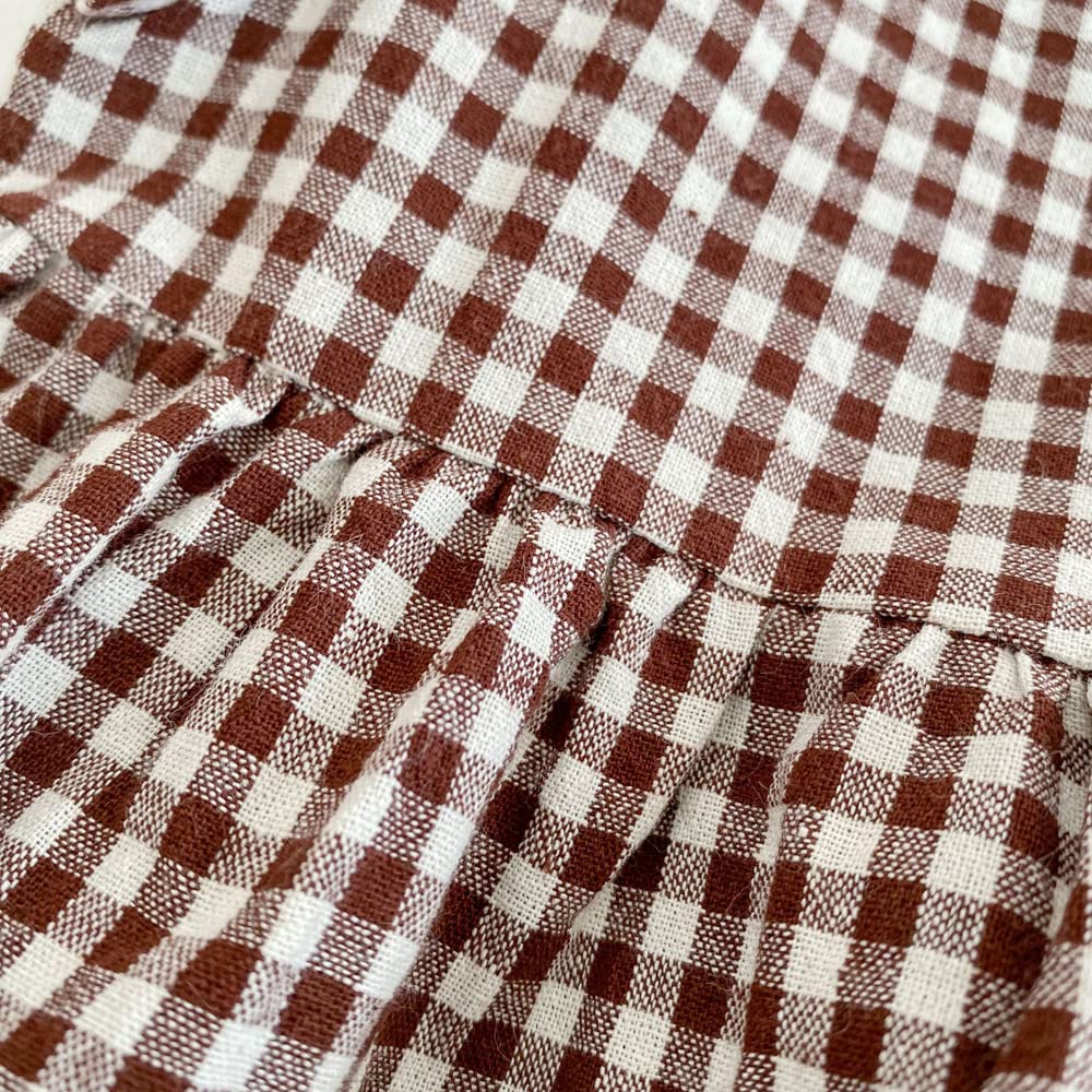 Baby Clothes Clothes Girls Clothes Summer Short Sleeve One Piece Shorts Pants Girls Casual Everyday Wear Shrine Visit Recital Birthday Gift Plaid