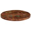 VidaXL Dessus de table Ø 50x1,5 cm rond bois massif de récupération 370020
