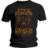 Five Finger Death Punch Wanted Official Unisex T-Shirt