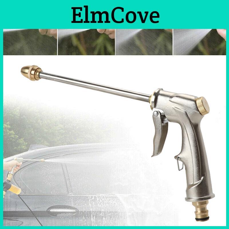 Durable High-pressure Water Spray Gun For Effortless Car Wash And Lawn Care