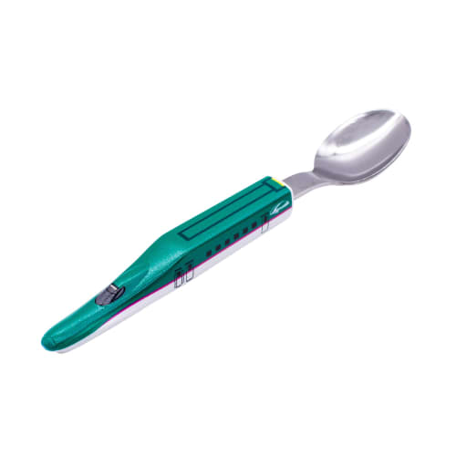 Daiwa Toy Shinkansen Train Spoon, Approx. 15.5cm, E5 Series, Made In Japan, Tableware Train NS-01