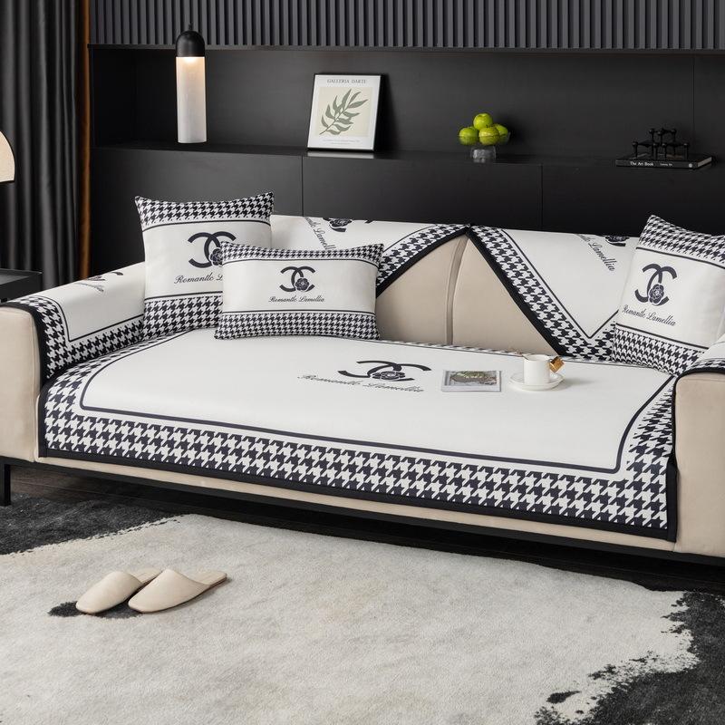 French Entry Lux Sofa Cushion Classic Style Four Seasons Universal Advanced Cover Cover Towel Cover Cloth Non-Slip Cushion