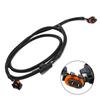 Fog Light Connector Fog Light Wiring Harness Vehicle Replacement Black OEM Part Number 56045501AC Plastic Material