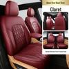 Nappa Leather Full-Cover Car Seat Cushion - Custom Fit for One Special Car, All-Season Use