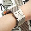 Миланский ремешок Браслет Solo Loop для Apple Watch Ultra 3 49мм 46 42 44 45 41 40 38мм для Iwatch 11 10 9 8 7 6 SE3/2 5 4321