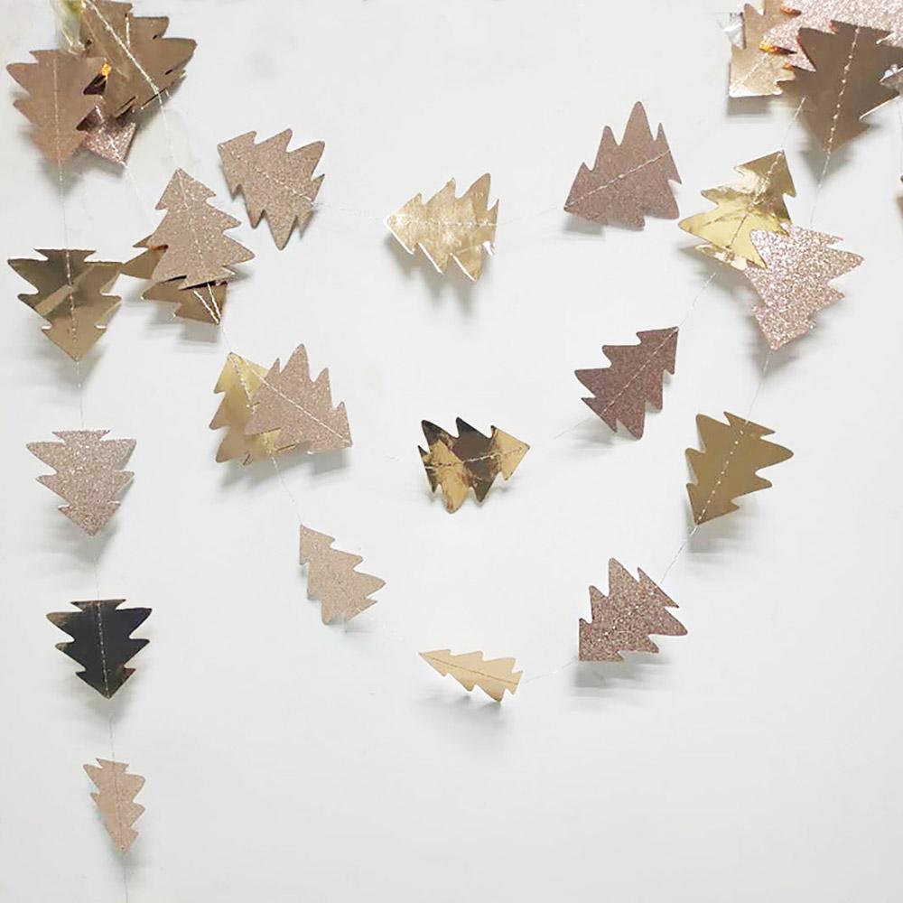 4M Рождественская елочная гирлянда с блестящим зеркалом Красочная веревка на Рождество Новогодняя вечеринка Витрина Кафе Домашняя занавеска Подвесные украшения Декор