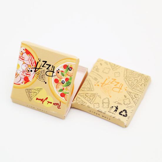 1 комплект, кукольный домик для пиццы, высокая реставрация, трехмерное реалистичное украшение, микропейзаж, миниатюрная модель пиццы, набор кукольных домиков, поставки