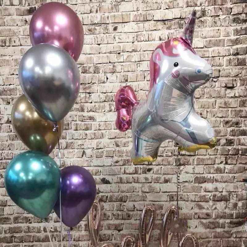 50 шт. 12'' высококачественных металлических латексных шаров из толстого хромированного сплава для взрослых, свадеб, дней рождения, вечеринок, украшений