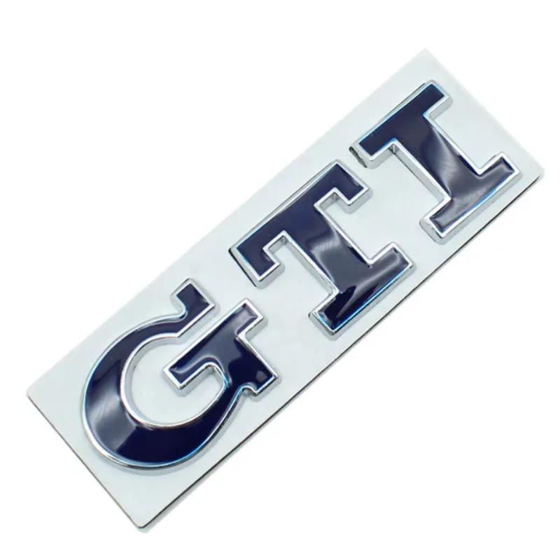 3D Metal Car Emblem Rear Trunk Front Grill Badge Sticker For G/TI P/olo Je/tta Tig/uan Pa/ssat G/olf 3 4 5 6 7 MK3 MK4 MK5 MK6 MK7