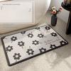 Bathroom Anti-slip Mat Diatom Mud Soft Floor Mat Bathroom Foot Mat Dirty Resistant Floor Mat Toilet Carpet Water Absorption Quick-drying Kitchen