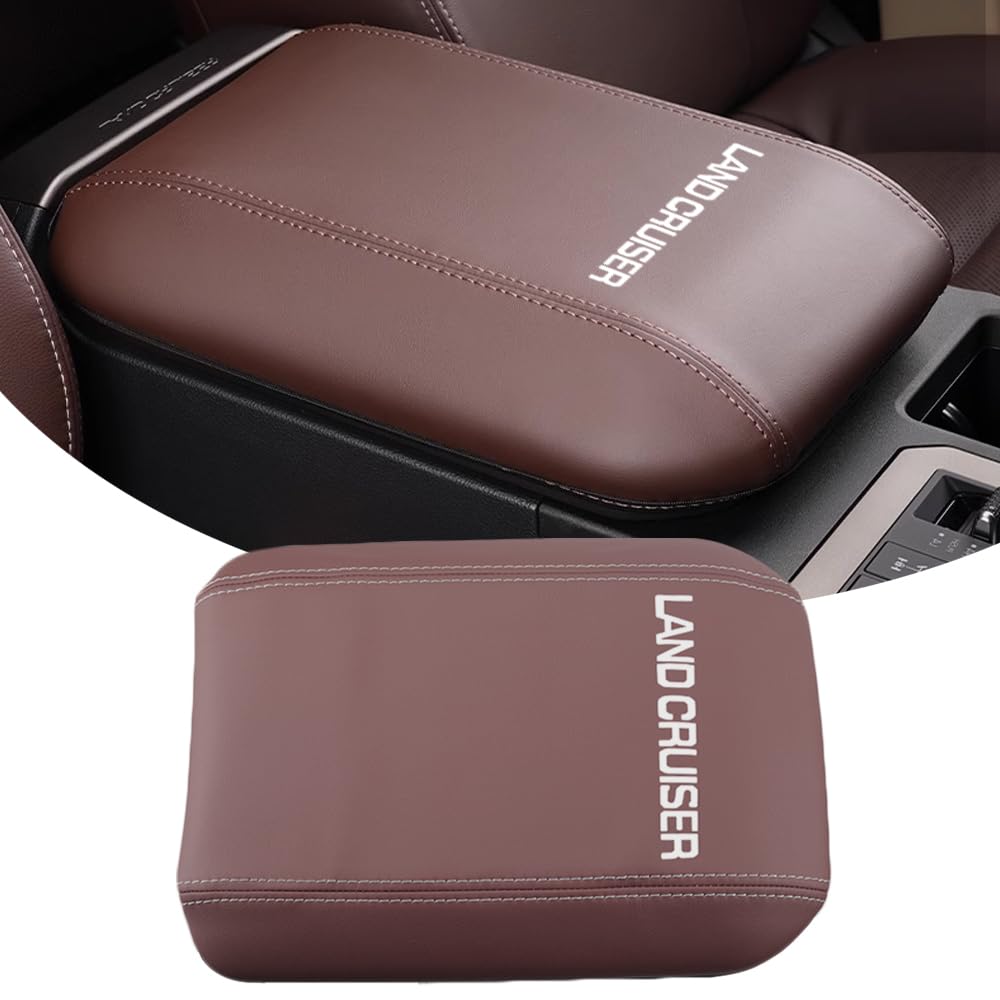 SAWAKAKI Toyota New Land Cruiser 250 Series Эксклюзивная кожаная накладка на подлокотник, накладка на консольный бокс