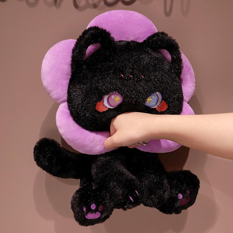 Cat Beauty Flower Plush Doll Creative Design Is A Soft Comfortable Charming and Fun Gift Warm Home Decor Adds Atmosphere