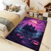 Spooky Castle Halloween Decoration Carpet for Living Room Bedroom Bedside Floor Mat Cloakroom Sofa Area Rugs Luxury Gifts