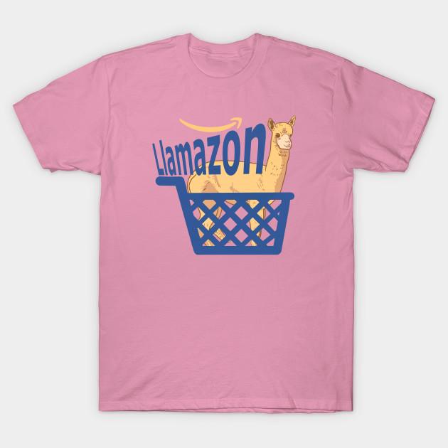 T Shirt Women Llama Llamazon In The Caddy Harajuku Print Kawaii Tshirt Summer Short Sleeve Female T-Shirt Top Tee