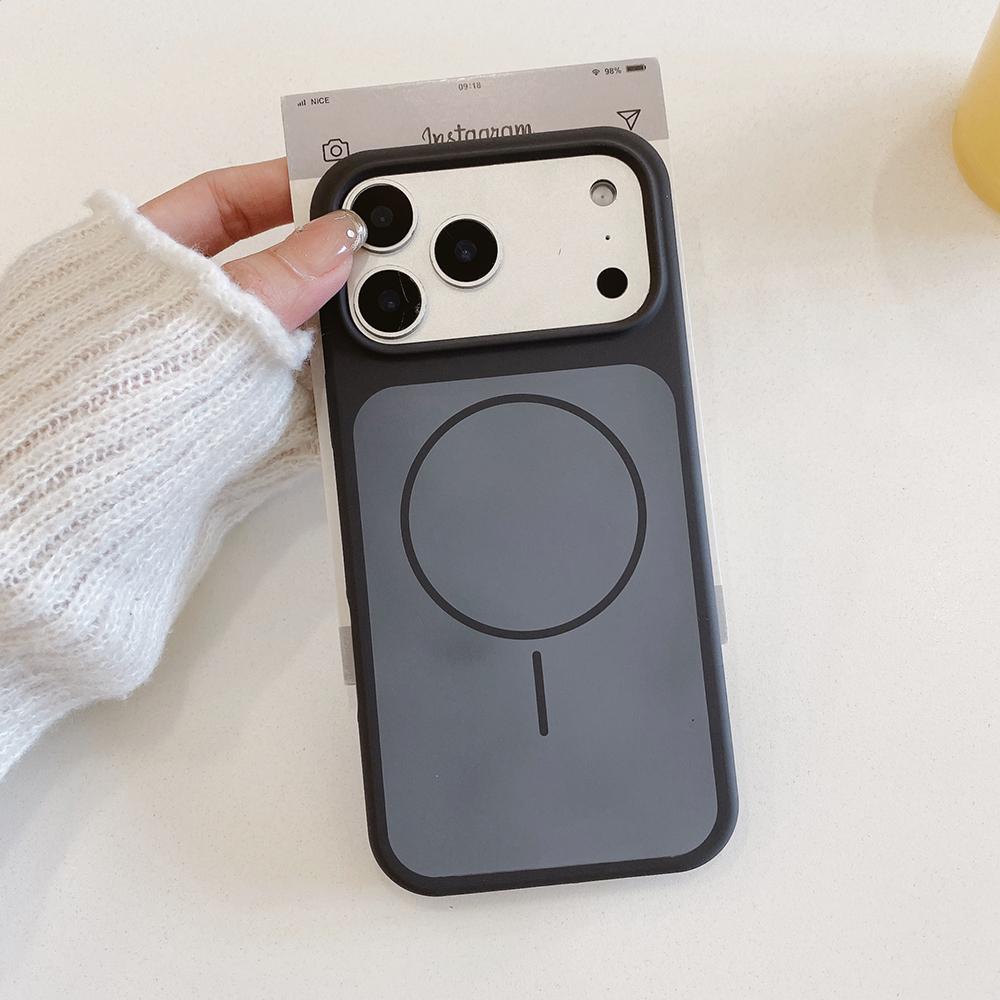 Original Liquid Silicone Phone Case For iPhone 17 Pro Max 17Pro For Magsafe Magnetic Wireless Charge Cover For iPhone17 Pro Max