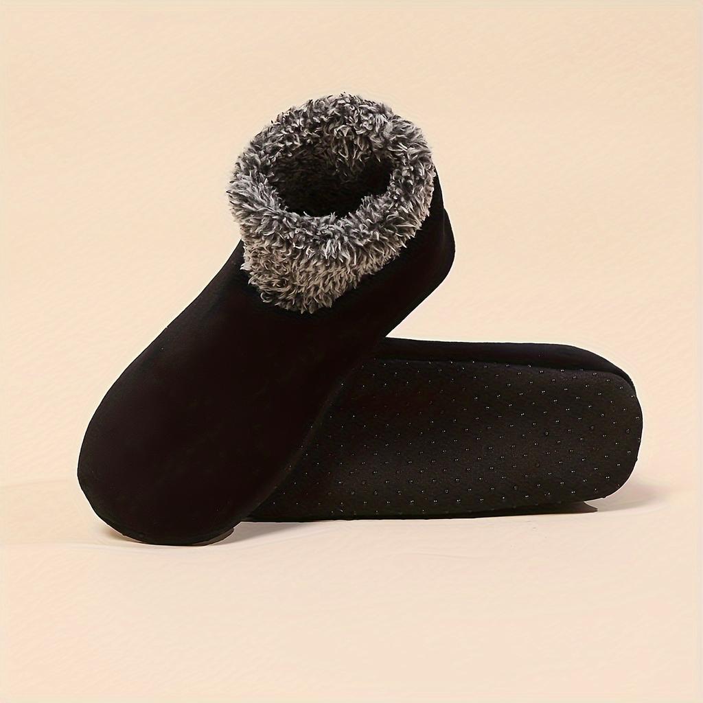 3 пары женских удобных тапочек-носков с флисовой подкладкой и нескользящей подошвой, теплые домашние носки-поло, носки-тапочки