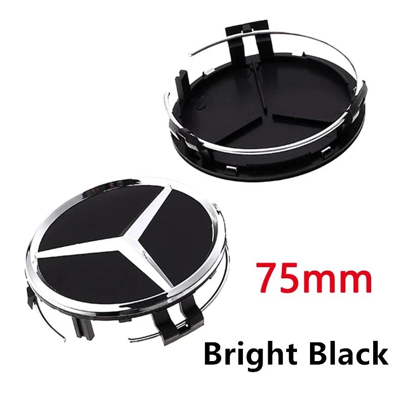 20 40 60 80 PCS 56mm 60mm 68mm 75mm 3Pin GLA GLB GLC A B C E Mercedes Benz Car Wheel Hub Center Caps Cover Badge Emblem Logo